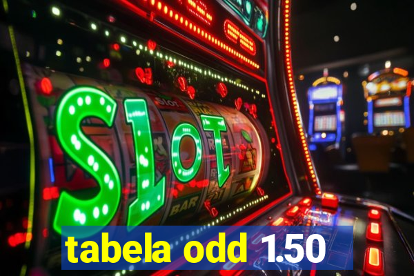 tabela odd 1.50